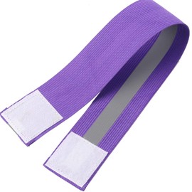 Boxonly 4PCS Reflective Wrist Strap 4x1.5cm Running Safety Gear Reflective Wristbands High Visibility Bike Ankle Bands Reflector Armband Self-Adhesive Reflective Bands for Walking,Night Sports Purple