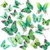 24PCS 3D Butterfly Wall Sticker Decor,3D Butterflies Stickers for Party