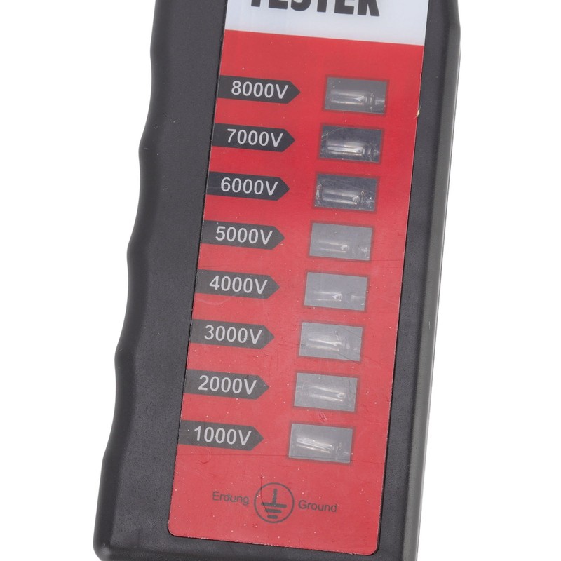 Electric Fence Tester LCD Screen Voltage Meter 10KV Portable Tool