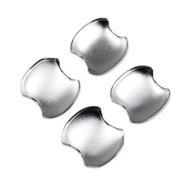 RUIQ Toyota Corolla Cross Exclusively Designed for Toyota Corolla Cross Exterior Door Handle Protector Cover to Prevent Scratches on Door Knobs (Matte Nickel Plated)