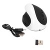 Left Hand Vertical Mouse 2.4G Wireless Vertical Ergonomic Mouse Rechargeable