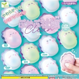 Ale Pukapu Oyster, Clear × 4 Types Set, Full Comp Toy, Capsule Toy
