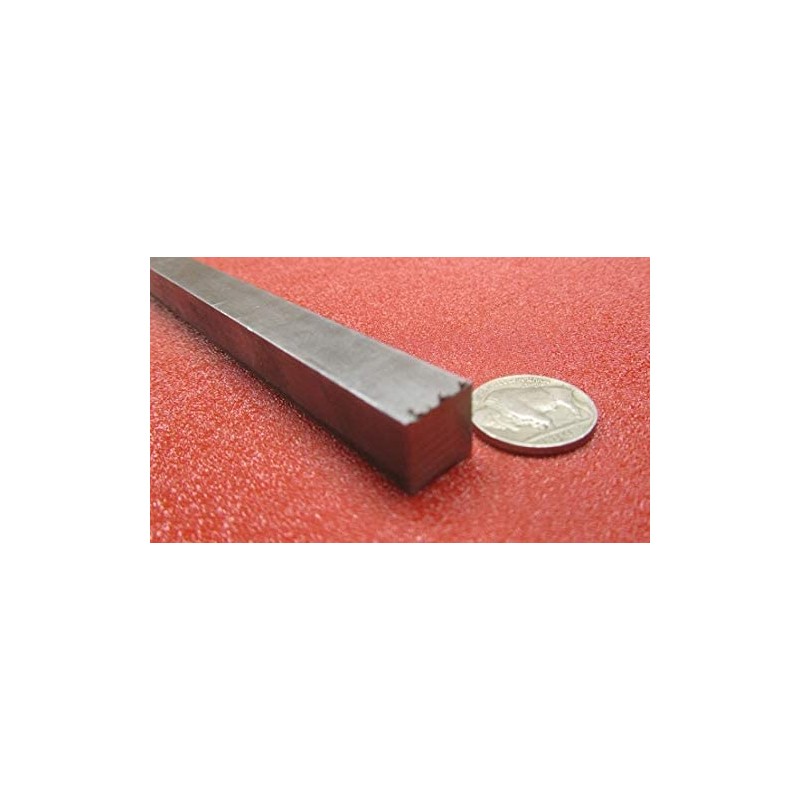 4140 Alloy Steel Square Bar .500" Thickness x .500" Width