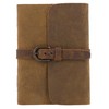 Gusti Leather Notebook Fedra - Diary Vintage Notebook Brown Leather
