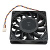 120mm Computer Case Fan Double Ball Bearing Support PMW Temperature