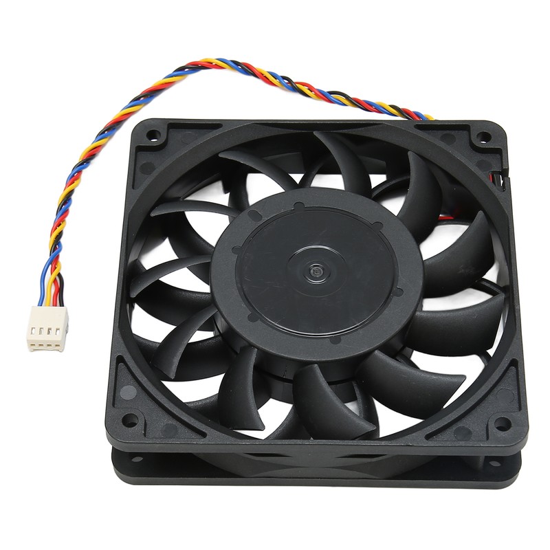 120mm Computer Case Fan Double Ball Bearing Support PMW Temperature