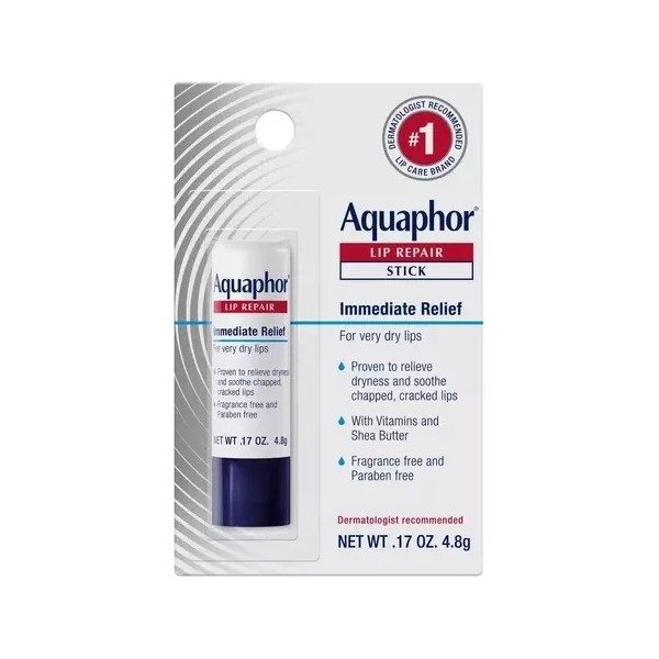 Aquaphor Lip Repair Bálsamo Reparador Labial Barra 4.8gr