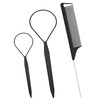 Quacc 3 PCS Hair Styling Tool Set Topsy Tail Hair