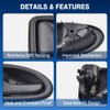 Kacepar Car Door Handle, Car Grab Handle, Car Door Latch