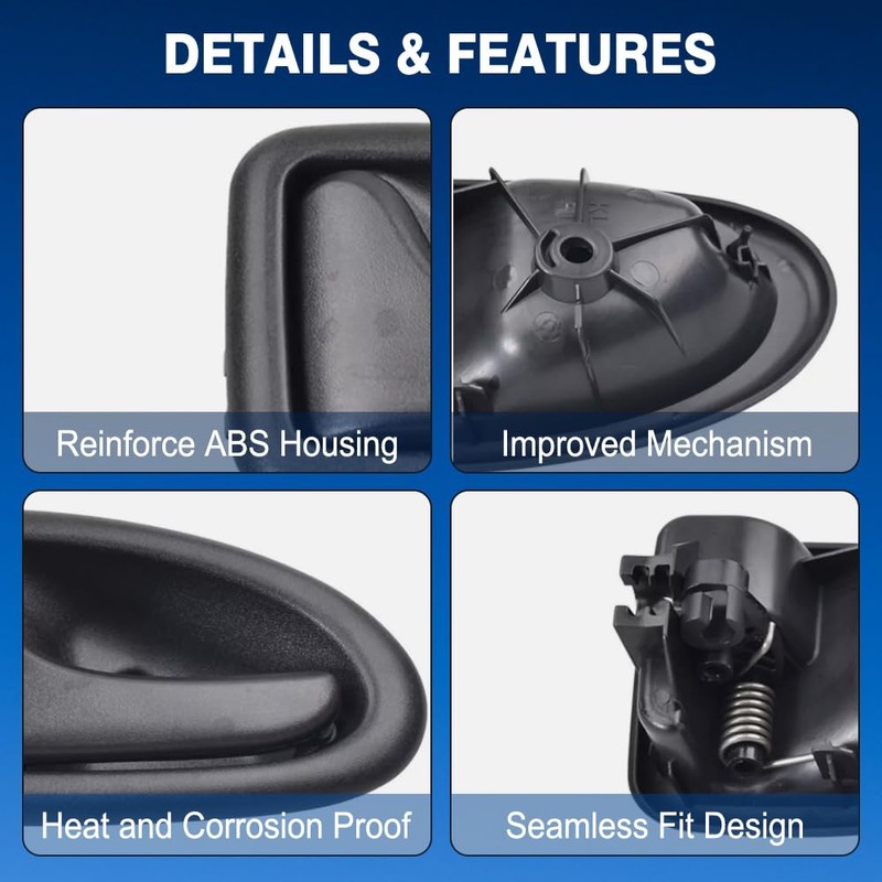 Kacepar Car Door Handle, Car Grab Handle, Car Door Latch
