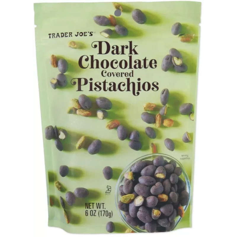 Trader Joe's 4-Pack Dark Chocolate Covered Pistachios - 6oz Limited