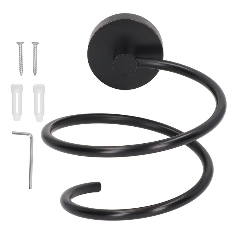 304 Stainless Steel Hair Dryer Rack Keep Tidy Wall Mount
