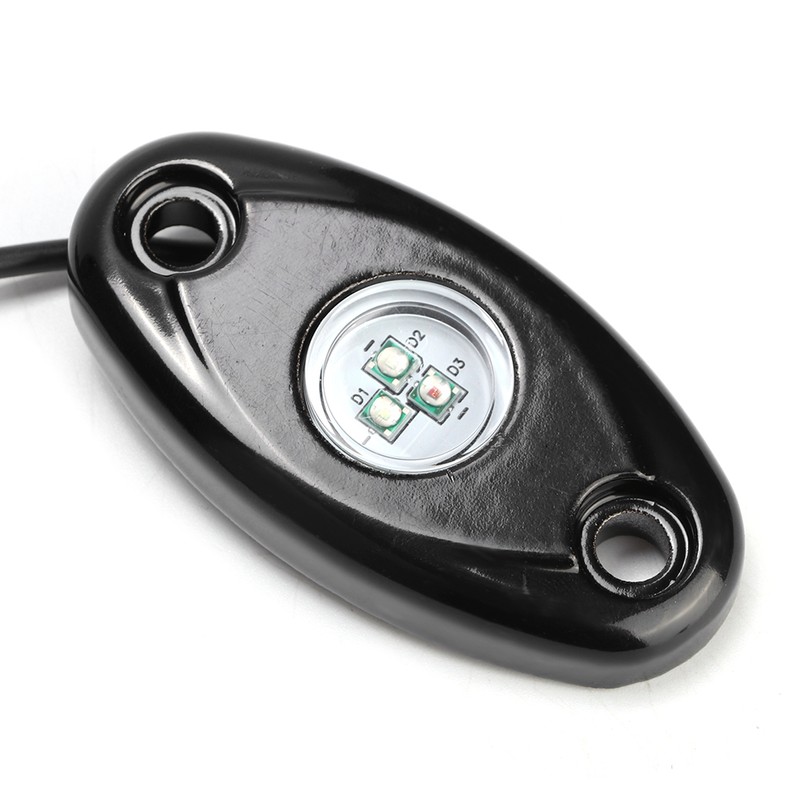 12V DC Universal RGB LED Bluetooth Waterproof Offroad Rock Light