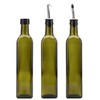 Kingrol 6 Pack 8 oz Glass Olive Oil Dispenser Bottles,