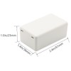 Zulkit 5Pcs Project Boxes ABS Plastic Electrical Project Power Case
