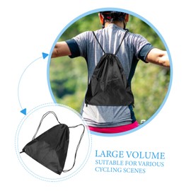 CHILDWEET 4pcs Helmet Storage Pouch for Capacity Drawstring Bag for Easy Helmet Carrying and Lightweight Design for Cycling and Commuting