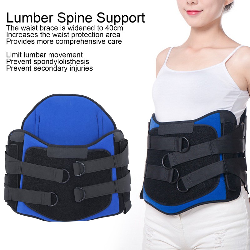 Adjustable Waist Back Brace Fracture Recovery Breathable Lumber Spine Support