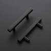 Ravinte 30 Pack 3 Inch Cabinet Pulls Black Sqaure Kitchen