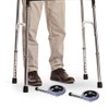 Zimmer Frame with Wheels Replacement Walker Wheel Accessory Silent and