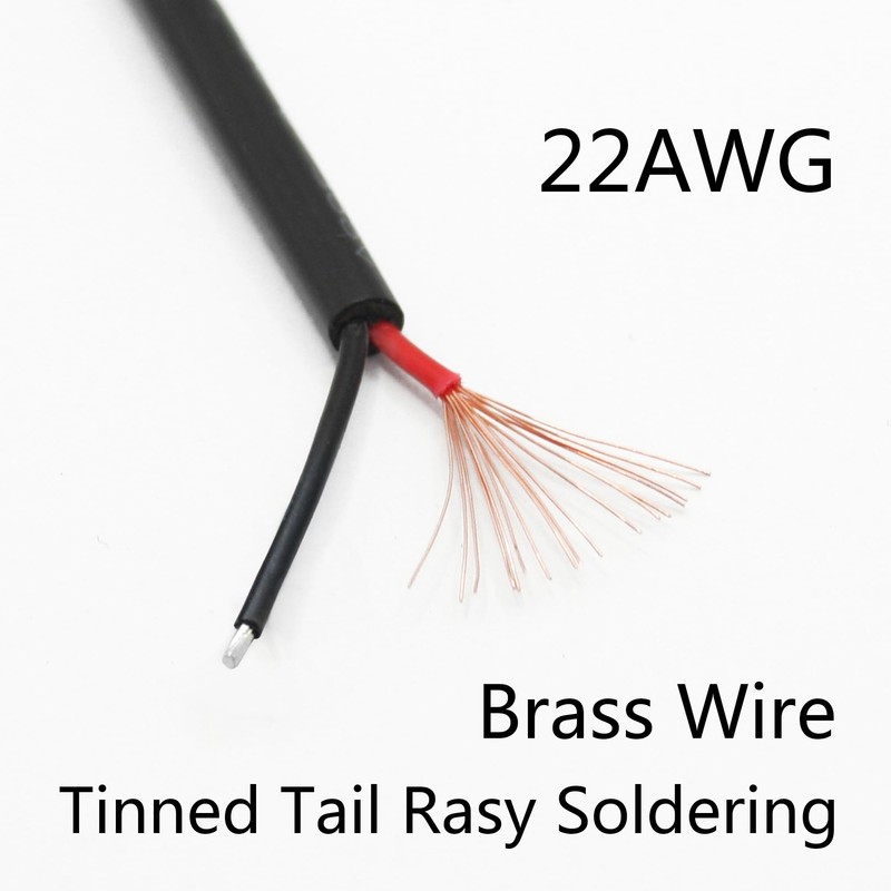 6.35mm Male Plug to Bare Wire Open End Audio Cable