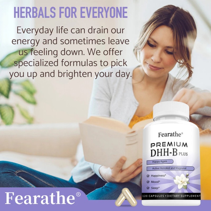 Fearathe DHH-B120 capsules - Reduce stress and promote a healthy