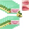 Virecose Avocado Collagen Lip Masks Set of 10