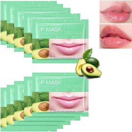 Virecose Avocado Collagen Lip Masks Set of 10