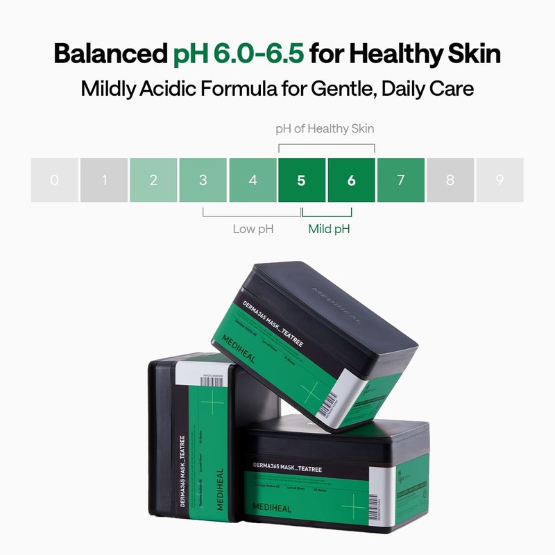 Mediheal Derma 365 Tea Tree Mask (30 masks) - Daily