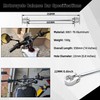 JFG RACING Motorcycle Handlebar Strut 300 mm Adjustable Aluminium Alloy