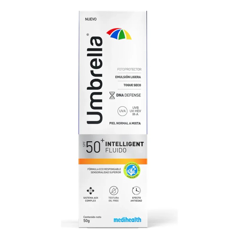 Umbrella Intelligent Fluido Protector Solar Spf50+ 50gr