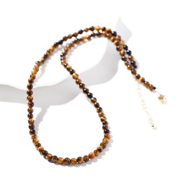 Jewever 7 Chakra Gemstone Beaded Necklaces for Women Healing Crystal Anxiety Relief Items Meditation Balance Strand Jewelry for Women, Gemstone, black agate