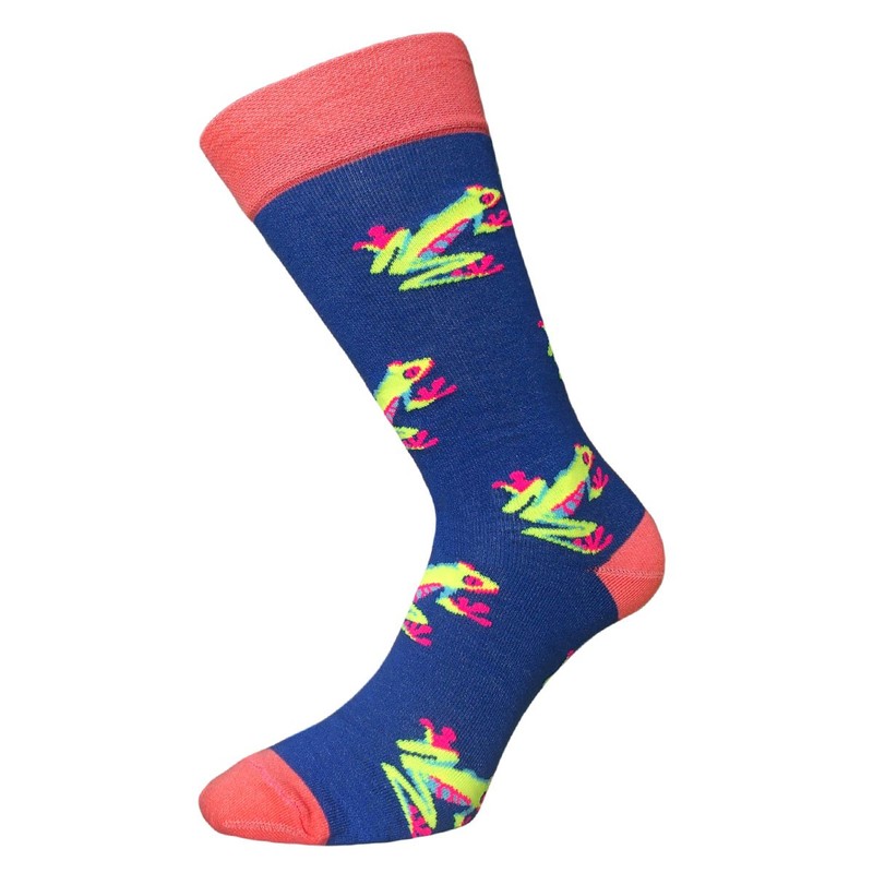 CUP OF SOX Funny Socks with Frog in Paper Cup,