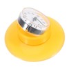 VIFERR Mini Wall Clock Suction Cup Waterproof Round Wall Clock