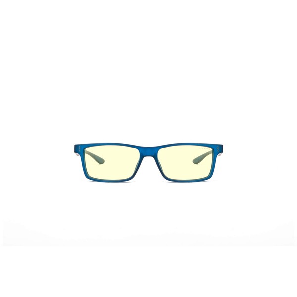 GUNNAR - Premium Gaming and Computer Glasses for Kids (age 12+) - Blocks 65% Blue Light - Cruz, Navy, Amber Tint