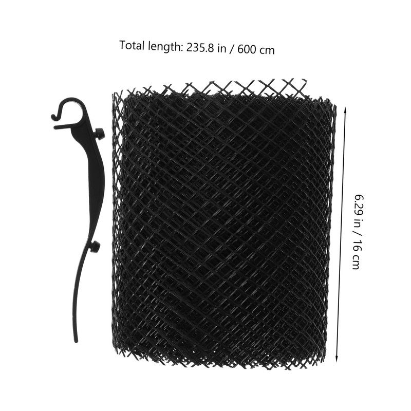 STOBAZA 1 roll Gutter Guard Mesh Debris Protection Netting with