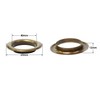Trimming Shop 40mm Bronze Extra Large Eyelets Rings with Washers
