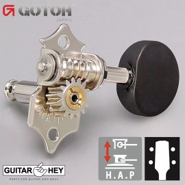GOTOH NEW Gotoh UK700-B5 Height Adjustable HAP Ukulele Tuning Keys Tuners - NICKEL