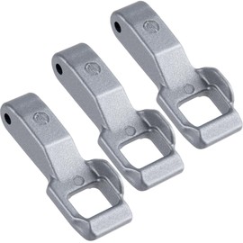 Mxxipp 3pcs MFG63099101 Washer Door Lock Strike for LG, Metal Washing Machine Door Lock Strike, Washer Door Latch Replacement Parts for LG Kenmore Elite Washing Machines- Silver