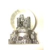 Generic Dallas Texas Mini Souvenir Snow Globe Pewter Design Dallas