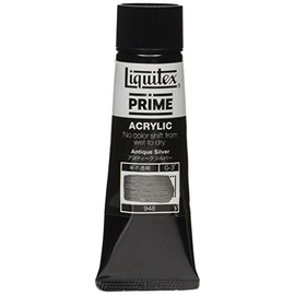 Liquitex Acrylic Paint, Prime, Antique Silver, 948, 1.1 fl oz (30 ml)
