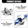 9 Pieces Depth Stop Rings Set, Drill Depth Stop, Precise