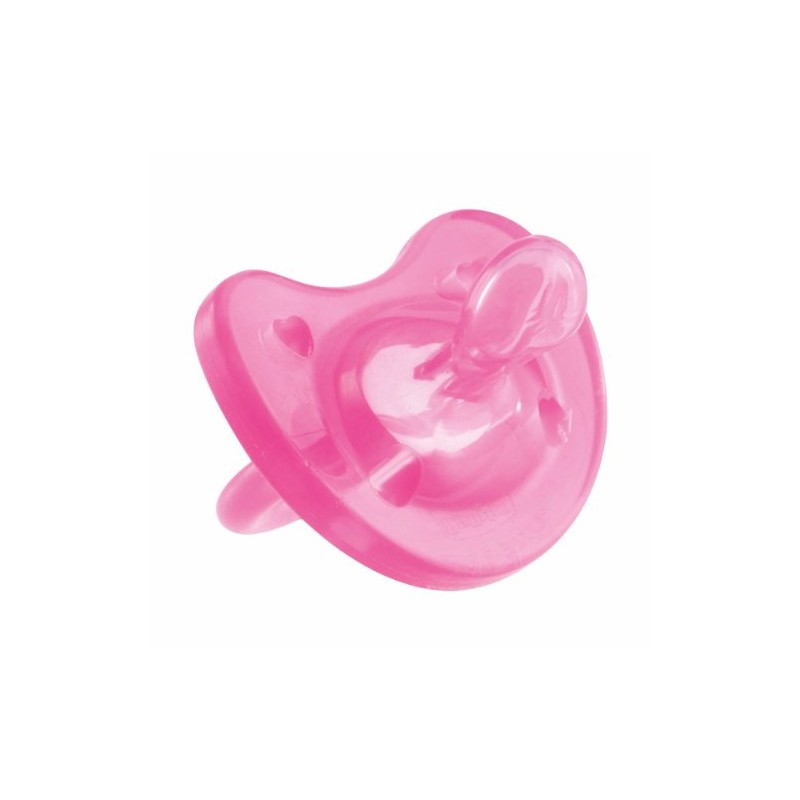 Chicco Physio Soft Chupete de Silicona, A Partir de 0