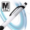 Pentel GlideWrite Ballpoint Pen with TechniFlo Ink, (1.0mm) Medium Line,