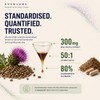 Milk Thistle Capsules 12,500mg Equivalent | Standardised to 80% Silymarin