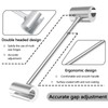 Huakaile Door Hinge Adjustment Tool, 23-25 mm Steel Hinge Gap