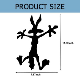 MLY Scratch and Dent Fix Car Decal, Funny Cartoon Splat Hitting Wall Sticker, Band-Aid Sticker for Car Damage, Laptop, Truck, Bumper, Motorcycle (7.87" × 11" # M)