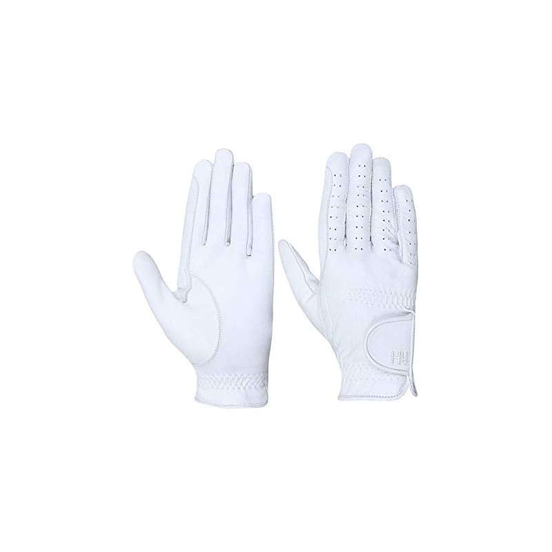 Hy5 Leather Riding Glove - Brown - X Small -