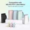 NELKO Genuine P21 Label Maker Tape, Adapted Label Print Paper,