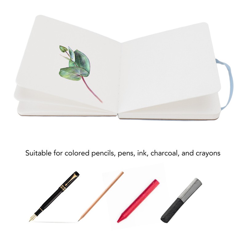 Watercolor Sketchbook 30 Sheets 300GSM Sketch Pigment Painting Paper Drawing