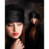 Futrzane Classic Trim Hat - Faux Fur Trimmed Hats for
